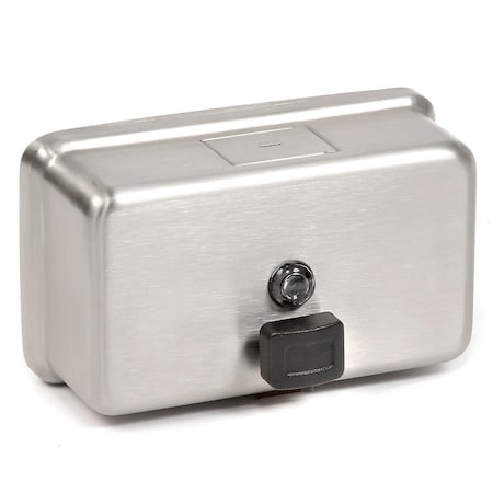 Asi Stainless Soap Dispenser Horizontal 0345